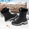 TUINANLE Fashion Snow Boots Women Large Size Cotton Shoes Plush Warm Casual Winter Boots Casual Non Slip Cotton Shoes