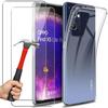 Lot 2 Tempered Glasses + Case for OPPO Find X5 Lite Anti-Scratch Reinforced Corners Shockproof