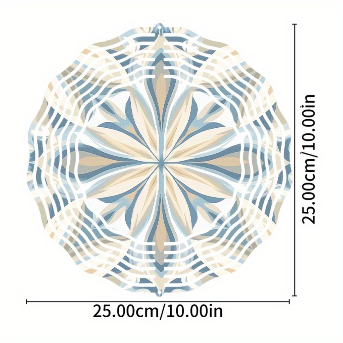 

10-Inch Handcrafted Pomishian-Style Wind Chime – Elegant 360° Rotating Hook, Artistic Garden & Lawn Decor, Perfect Spring-Summer Gift for 01A