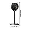 Air Circulator Fan 5 Speeds Portable Pedestal Stand Fan Adjustable Height For  Home Office Dorms Bedroom RV Camping