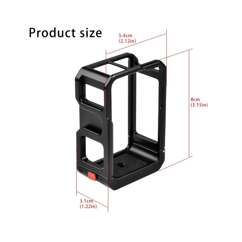 Metal Cage for Action 3/4/5 Accessories Multifunction Protective Frame Aluminum Housing Camera Expansion Protector