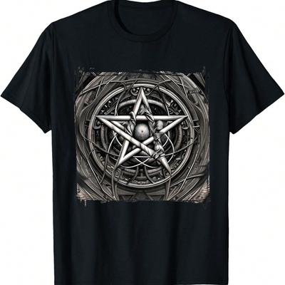 Goth Esthetiek Grunge Occult Emo Satanisch Gotisch Pentagram T-shirt