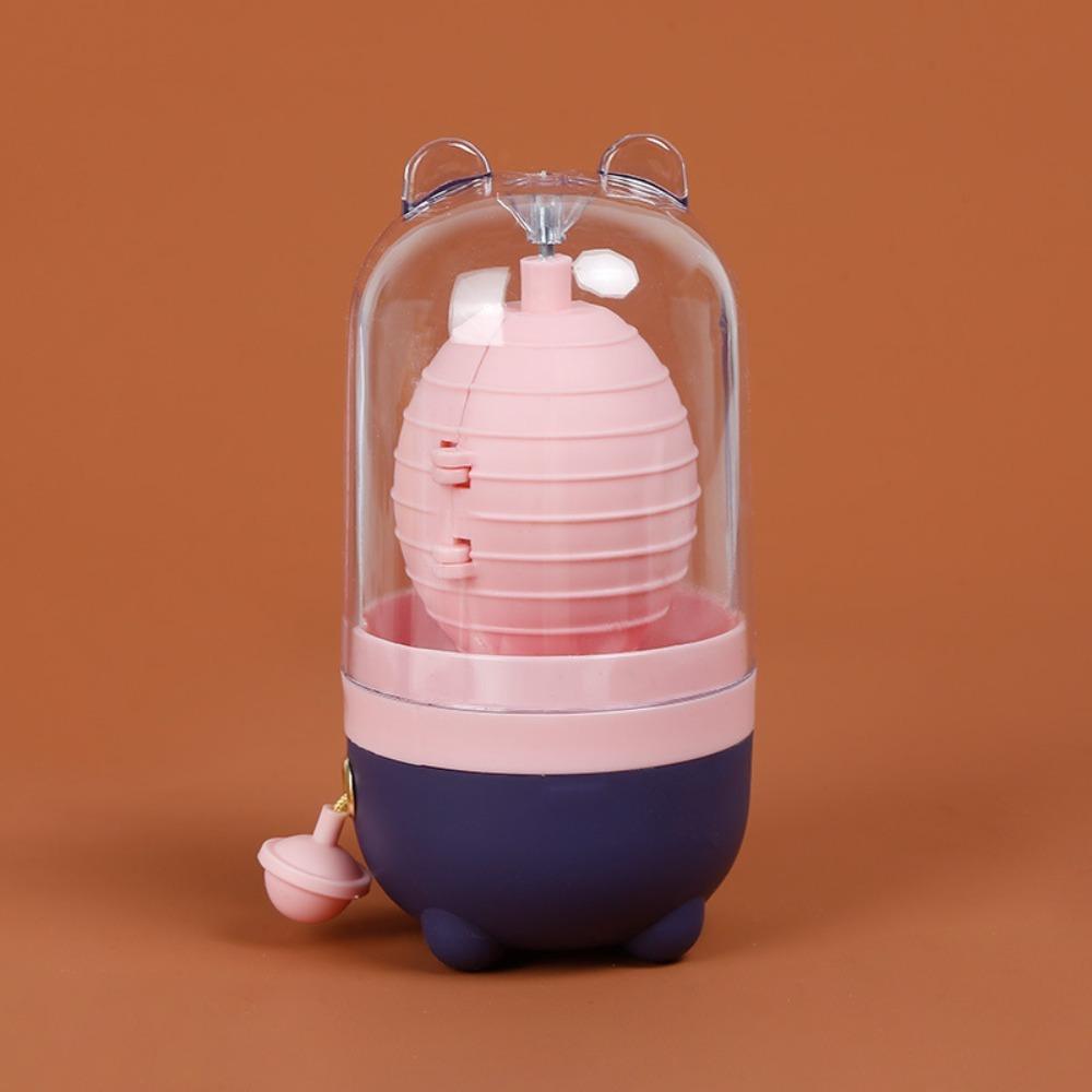

Mix Evenly Manual Egg Yolk Mixer Hand Pull Design Egg Spin Device Creative Egg Spinner Kid розовый
