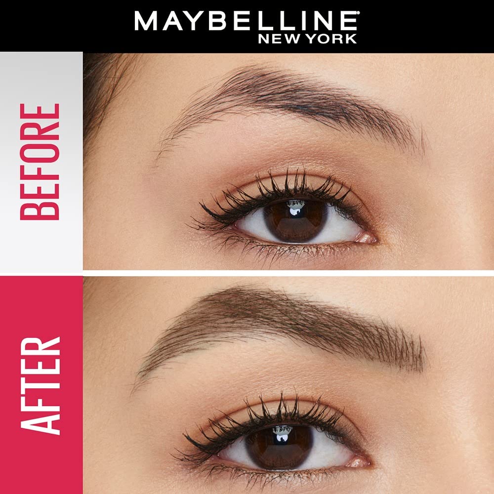 Maybelline New York Tattoo Brow 3 Day Styling Brow Gel Warm Brown Semi-Permanent Eyebrow Gel 6ml