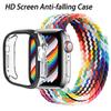 HD Screen Anti-falling Case For Apple Watch Ultra 49mm 11 10 46mm42mm PC Protective Shell iWatch 9 8 7 45/41mm 6 5 4 SE 44mm40mm