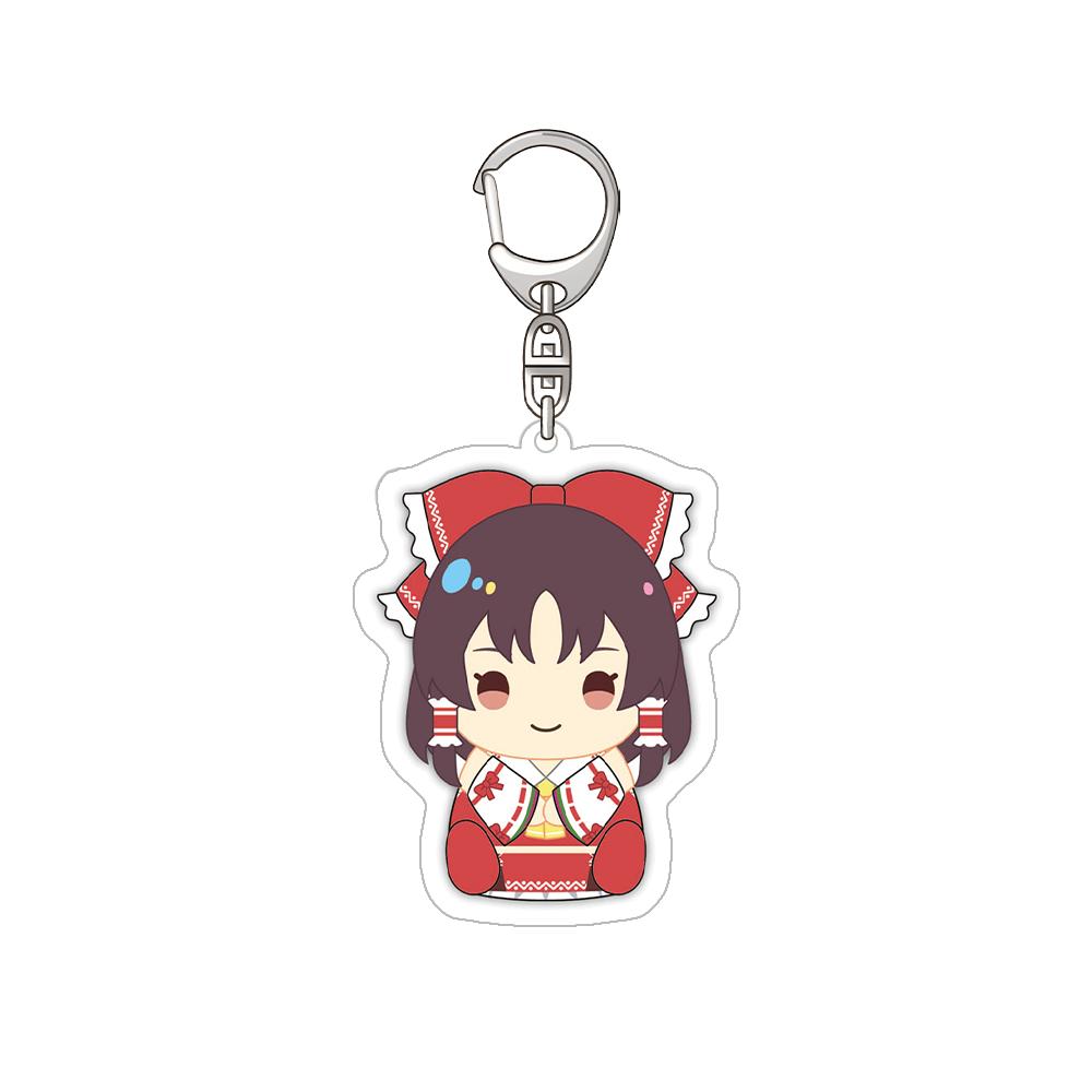 

Touhou LostWord Hakurei Reimu Kirisame Marisa Konpaku Yōmu Izayoi Sakuya Kochiya Sanae Acrylic Keychain Bag pendant anime goods 6 cm