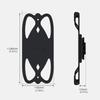 Silicone Bicycle Phone Stand Universal Motorcycle Mobile Phone Support Bicycle Navigation Phone Bracket for Phones Over 4Inch