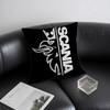 S-S-Scanias Pillow Case Anti-dustmite Pillowcase Invisible Zipper Silky Short Plush Sofa Cushion Cover