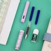 Hero 369 Erasable Thermosensitive Calligraphy Pen with Cute Design and Replaceable Ink Cartridge