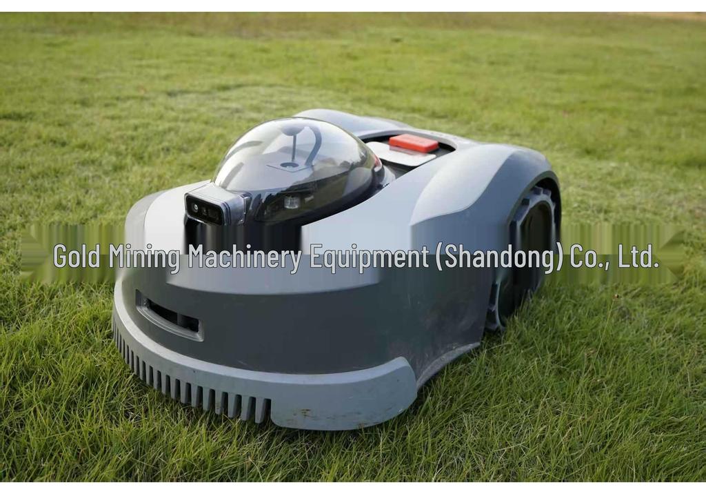GPS-Enabled Smart Remote Control Robotic Lawn Mower