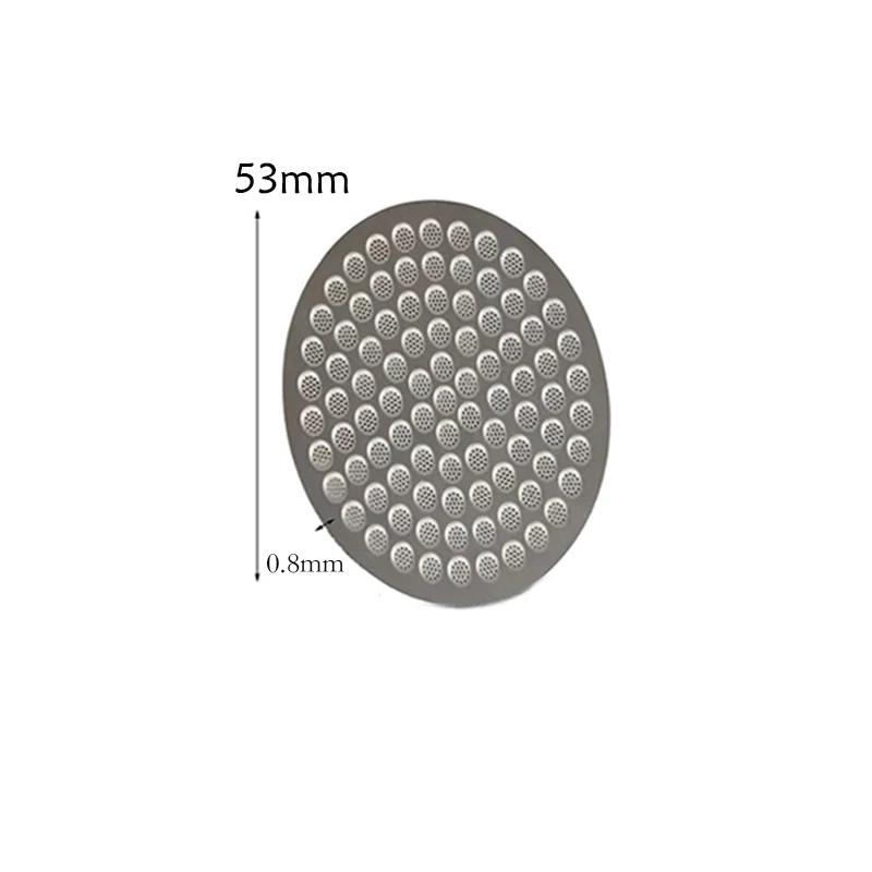 1pcs 304 Stainlesss Steel Reusable Espresso Puck Screen,51/53/58mm Mesh Filter for Portafilter,Barista Coffee Making Accessories