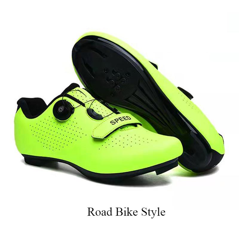 2026 New Road Lock Shoes Cycling Shoes Men And Women Mountain Lock Shoes Bicycle Shoes Outdoor Power Bike Shoes