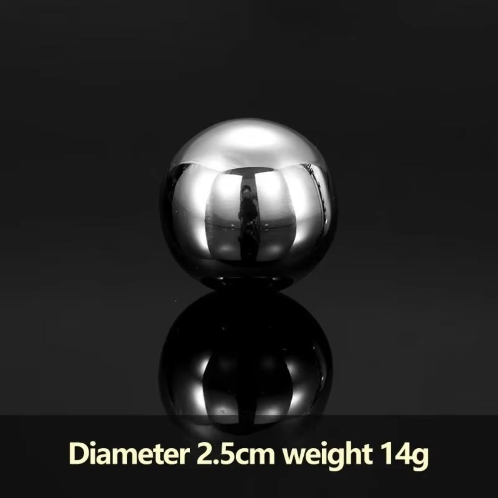 25mm Stainless Steel Ice Cubes Ball Reusable Whiskey Stones Set New Spherical Steel Ice Cubes