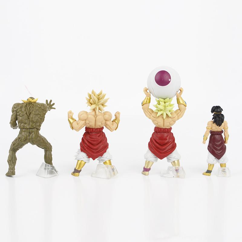 Random 1 Pcs Amine Dragon Ball Broly Total Form Super Saiyan Broly Figurine Pvc Action Figures Statue Collection Model Toy Gifts