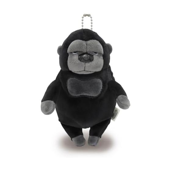 Morisaka Global Mochigori Mini 7 X 5 X 14cm Gorilla Plush Toy Soothing Mochi Mochi Cute Animal Mochi Series MOGO-0088
