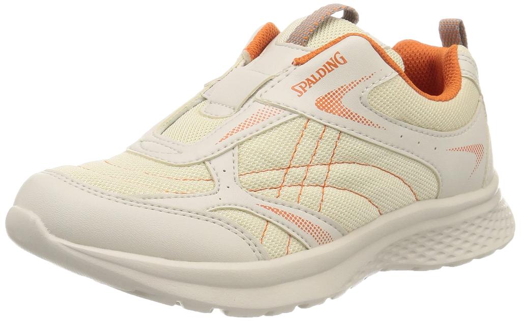 SPALDING JIN 3820 Women's Lightweight Water-Repellent Walking Sneakers, Size 25.0 Cm, Beige