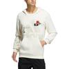 adidas Logo Print Pullover Hoodie With Long Sleeves Men Tops Pink White HN8981