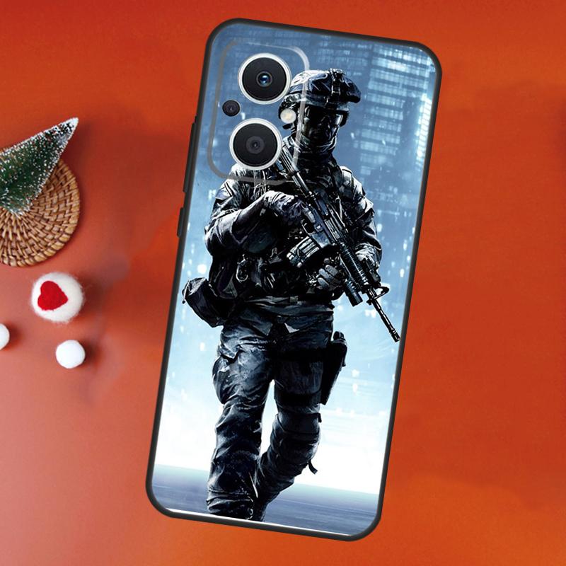Taktisches Swat Gear Muster Hülle Für OPPO Find X9 X5 X6 X8 Pro OPPO Reno 14F 13F 12F 11F 10 12 13 14 Pro 7 8 Lite Abdeckung