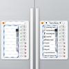 Daily Task Planner for Kids  Magnetic Chore Chart with Detachable Memo Board and Pen