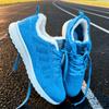 Winter Fashion Plush Walking Flats, Sports Shoes, Women'S Casual Shoes