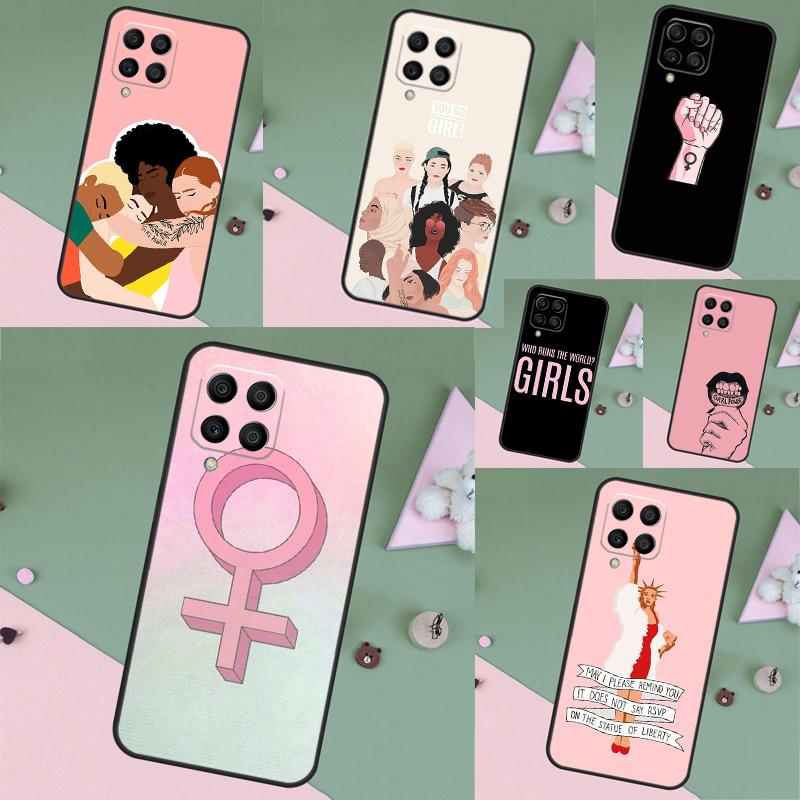 Feminist Girl Power Women Case For Samsung Galaxy M14 M34 M54 M56 M16 M36 M13 M15 M35 M55 M11 M31 M53 M51 M12 M32 M52
