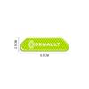 2026 Hot For Renault Interior Stickers 4pcs Car Door Reflective Strips security Warning Stickers For Renault Koleos QM5 QM6 Scen