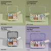 4/7 Grids Pill Box Organizer Food Grade PP Travel Pill Container Medicine Storage Case  For Travel