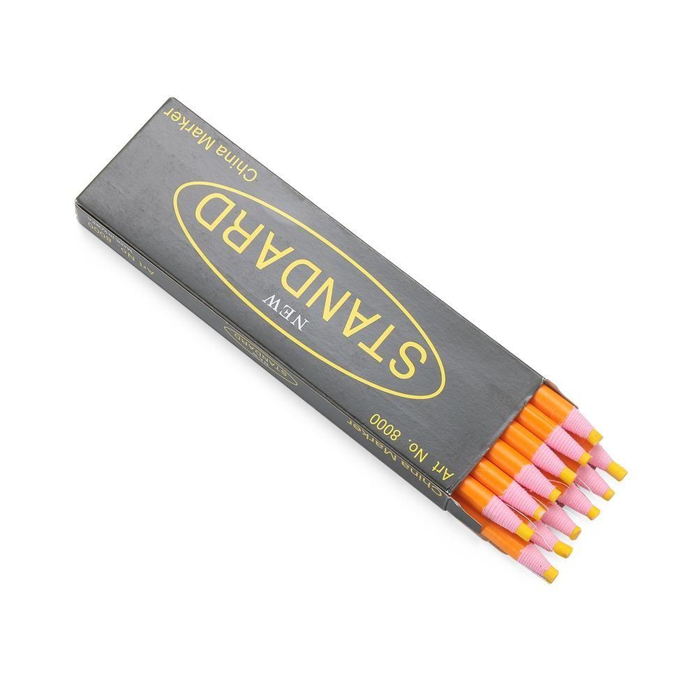 12PCS Fabric Erasable Sewing Accessories Dressmaker Supplies Tailor Chalk Marker Pen Garment Pencil