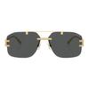 Versace Logo Design Metal Pilot Sunglasses Men Sunglasses Gold VE2275