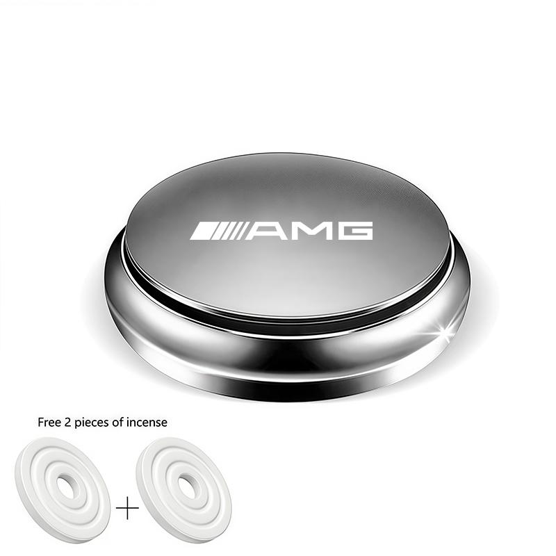 Car Air Freshener Solid Perfume Rotating Aromatherapy Decor For Mercedes Benz AMG GLC W203 W206 W220 W205 W211 W212 W201 C Class
