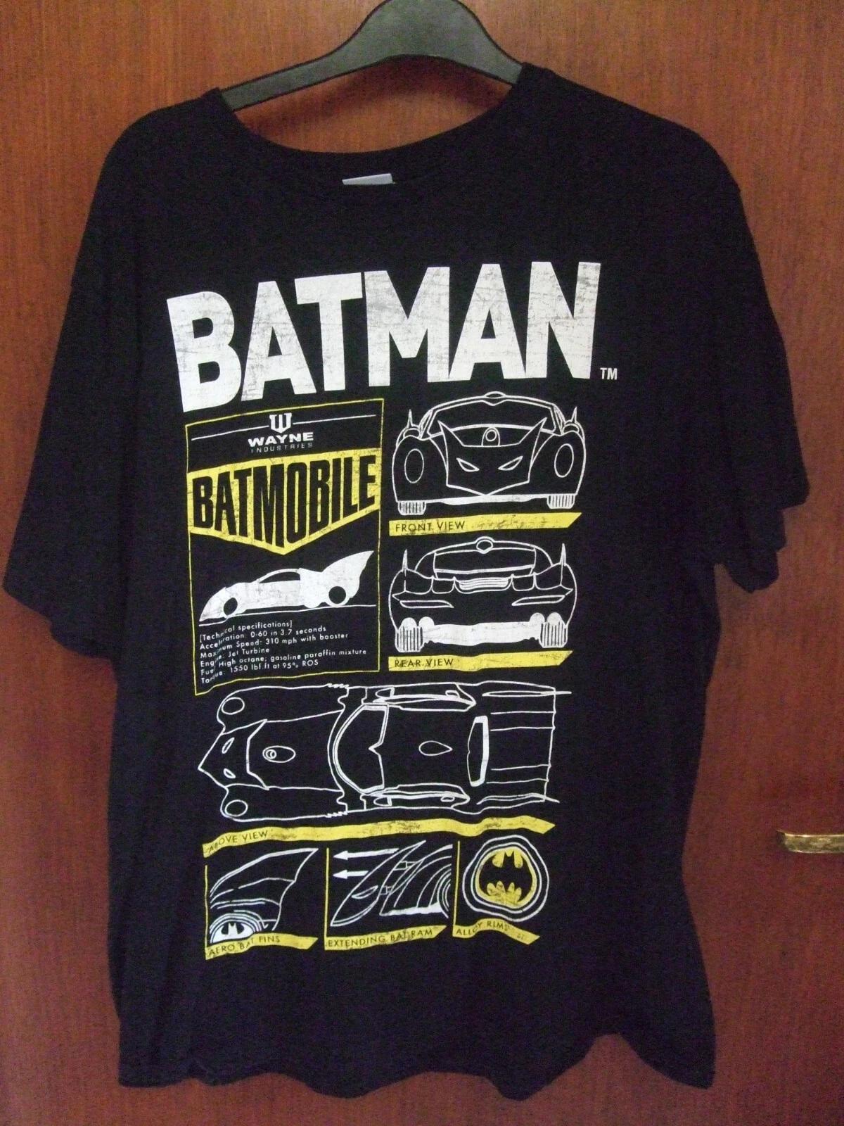 UNUSUAL BATMAN 100% Cotton T-shirt Mens Womens Tees Top..LARGE SIZE. 2XL