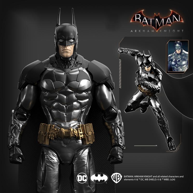 7 Style F5 Batman Arkham Knight Zusammengebautes Modell Blind Box 7style 10cm Spiel Actionfiguren Sammlung Hobby Modell Ornamente Jungen