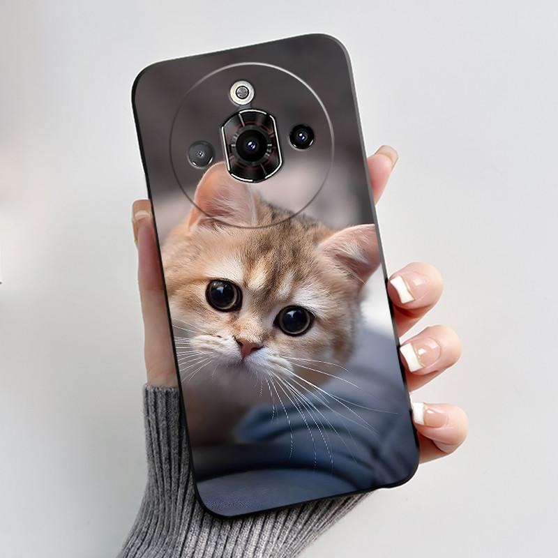 Cute Cartoon Case For ZTE Nubia Focus Pro 5G Capa Printing Shell Protective Cover Coque Soft Silicone Black Casing Fundas