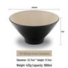 Large Frosted Melamine Ramen Bowl - Japanese-Style Restaurant Noodle Bowl for Mala Tang, Luosifen, Soup, and Rice Noodles