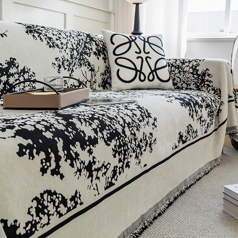 Jacquard Chenille Sofa Cushion Four Seasons Universal Anti-Scratching Sofa Towel All-Inclusive One-Piece Cover Sofa Slipcover Cover Cloth