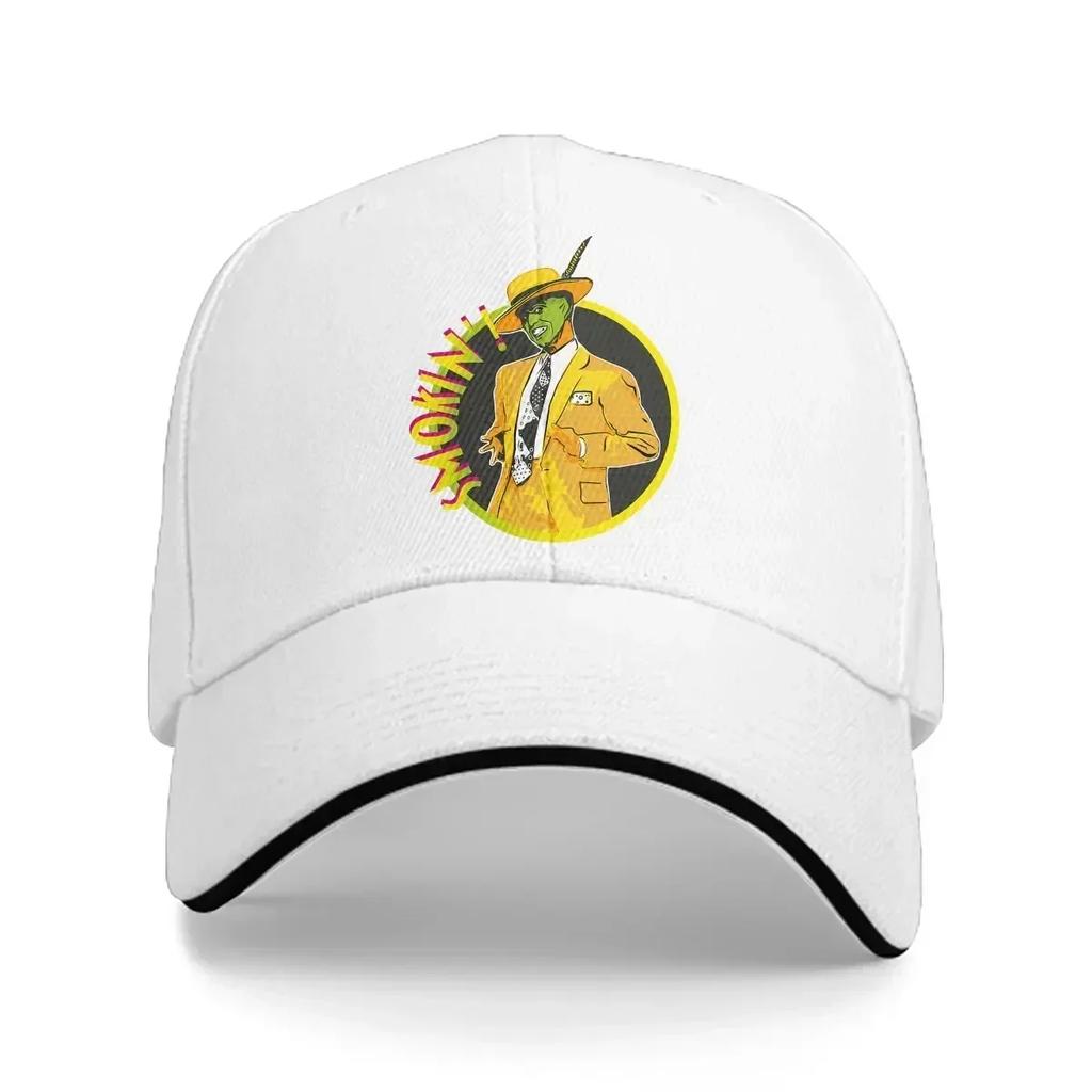 Washed Mens Baseball Cap these are the 90s Trucker Snapback Caps Dad Hat The Mask Movie Golf Hats