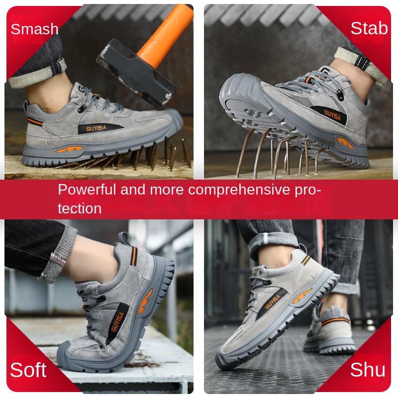 Insulated Shoes Men's Plastic Bag Head Anti-smashing and Anti-piercing Protective Insulation 10KV Electrical Shoes
