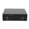 Selector switch from 2 amplifiers to 2 speaker manual switcher splitter combiner box with copper banana sound 2 in 2 audiophile SPLP2 speakers,