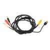 Digital Fiber Optical to Analog 2RCA 3.5mm Jack Stereo o Cable for TV DVD Network Set Top Box