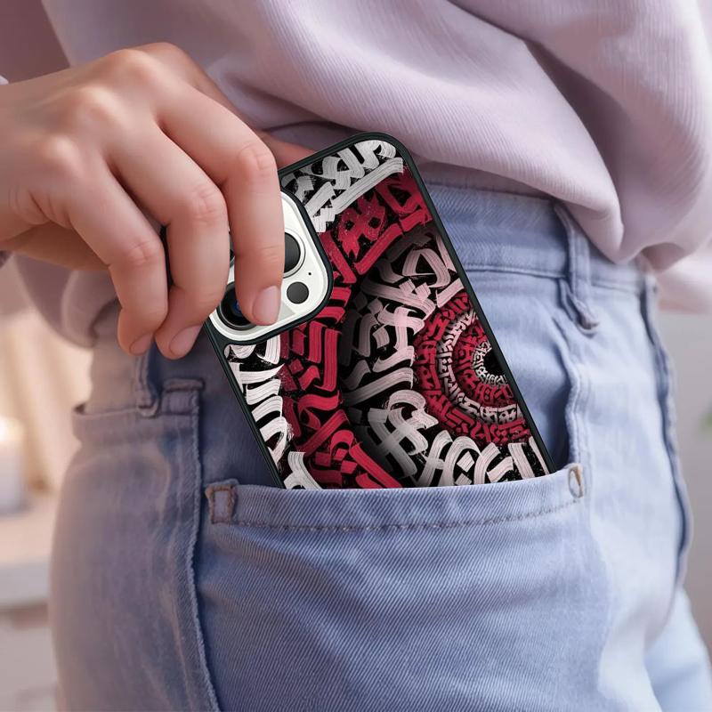 Pokras Lampas Art Graffiti Phone Case For iPhone 17 Air 15 16e 14 13 Pro Max Coque 12 11 Pro Max PLUS cover