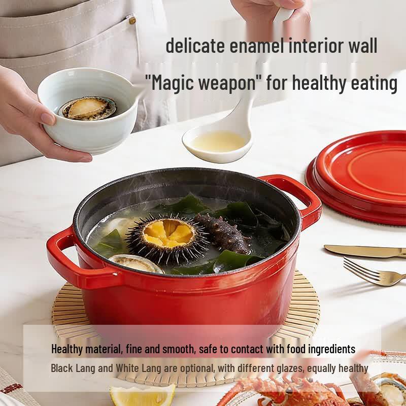 COOKER KING Cast Iron Multi-Cooker Pot