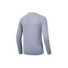 Saucony Logo Moisture-Wicking Quick-Dry Breathable Knitted Long Sleeve T-Shirt Men tops Light-Mist-Gray SC2249047B-GR61