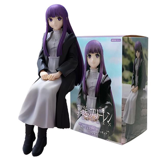 Anime Girl Figure Sousou No Frieren  Action Collectible Model Doll Noodle Stopper beyond Journey's End Toy for Fans