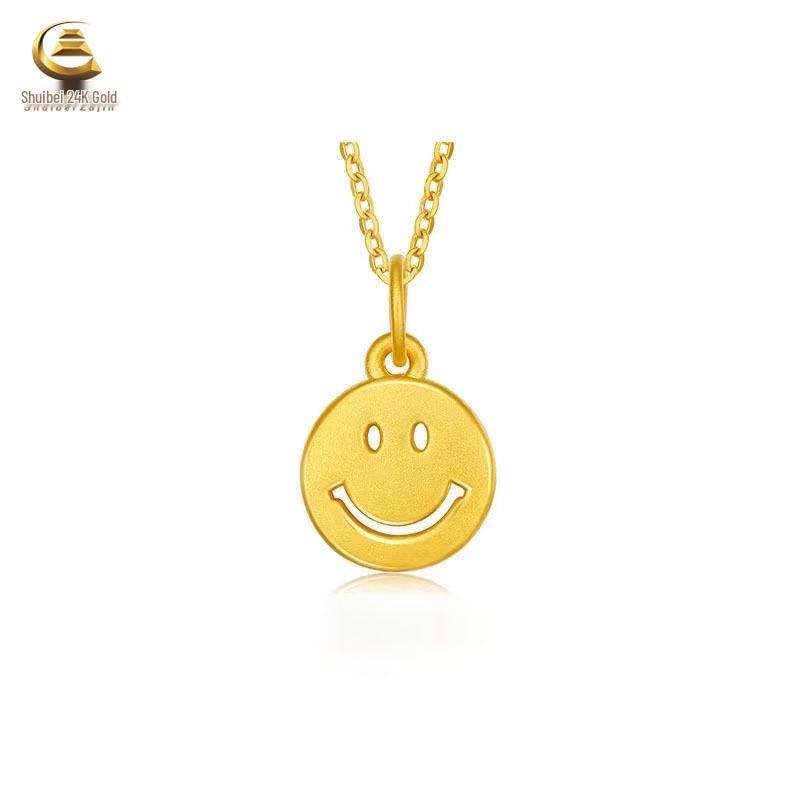 Pure Gold Slim Waist Abacus Pendant Necklace - Promotional Gift Style