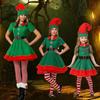 Costumi da Elfo di Halloween e Natale per Bambini - Abbigliamento Cosplay per Adulti Uomini e Donne per Spettacoli
