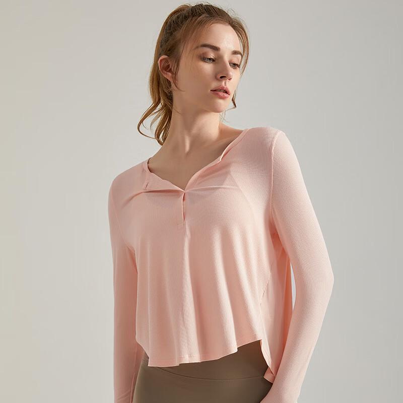 Junbie Women s Ribbed Long Sleeve Yoga Top S-2XL