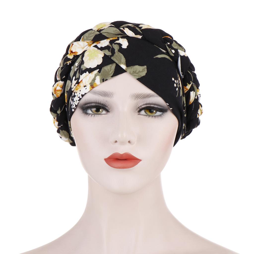 Muslim Women Islamic Inner Hijab Turban Cap Headwear Arab Head Wrap Hair Accessories