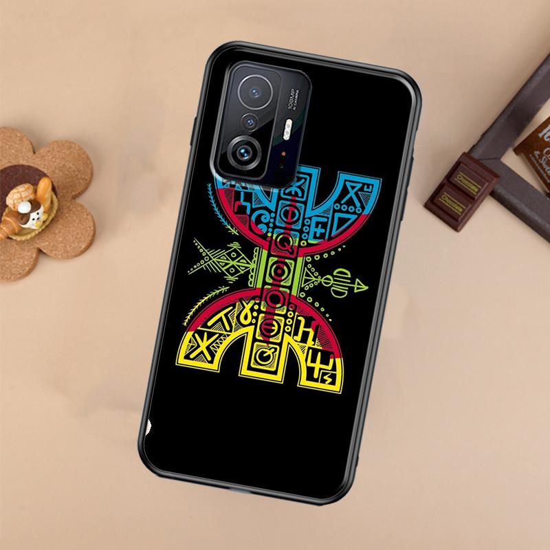 Amazigh Symbol Berber Academy Case For Xiaomi POCO X7 X6 Pro X3 X5 M6 F3 F5 F6 Pro 11T 12T 13T 14T Pro 13 14 Ultra Cover