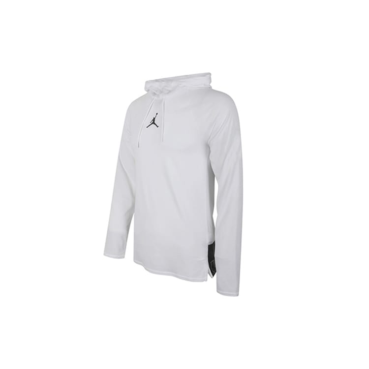 Jordan Sweatshirts Men's White Hooded Moderate Regular CD5188-100