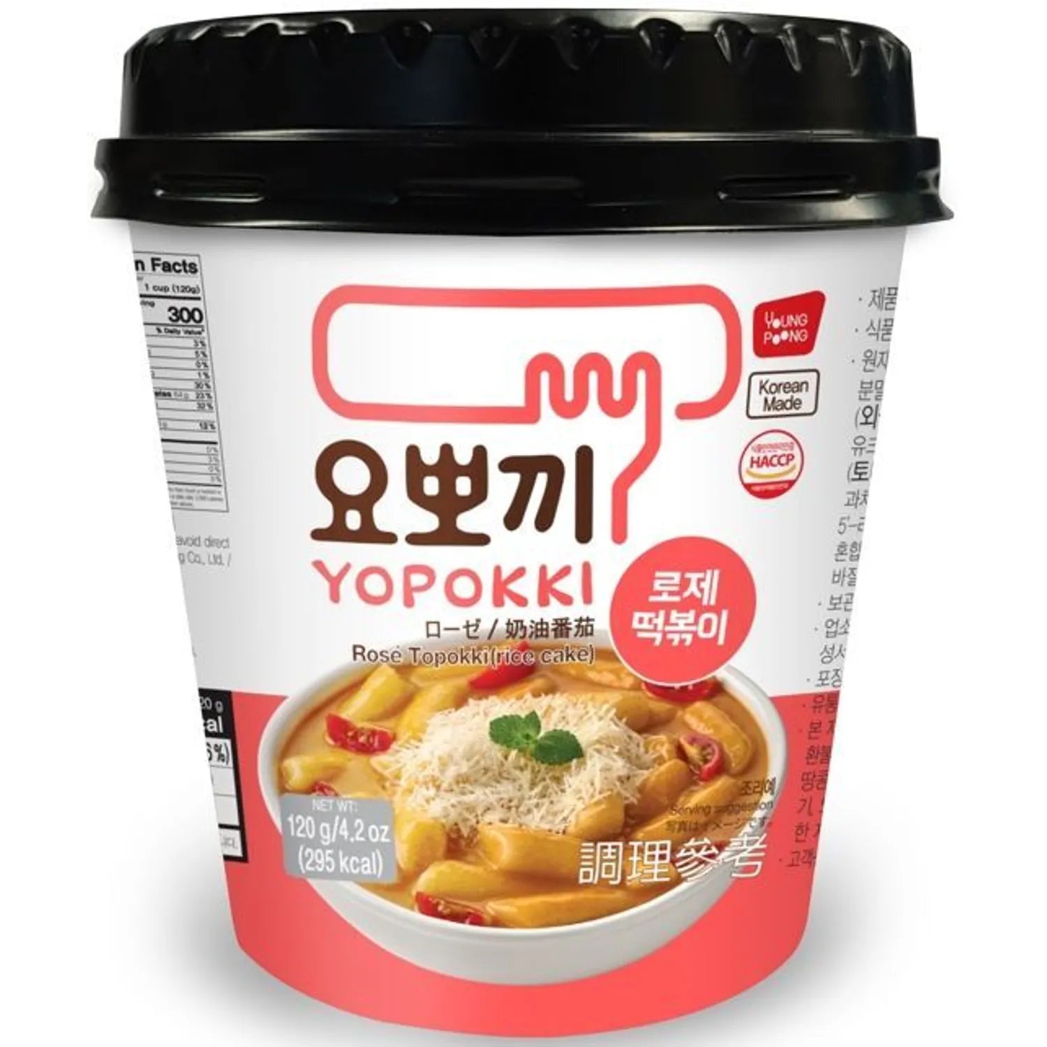 YOPOKKI Topokki #Rose 120g 120g